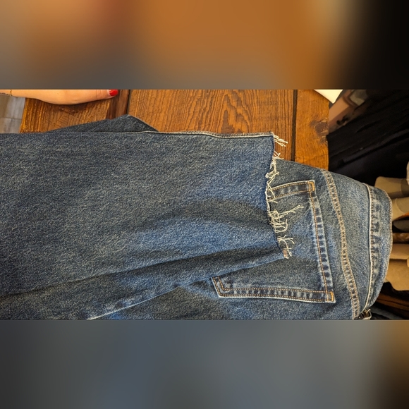 Old navy sky high straight jean button fly - Picture 3 of 5